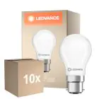 Voordeelpak 10x Ledvance Classic LED B22 Peer Mat 3.4W 470lm - 827 Zeer Warm Wit | Vervangt 40W