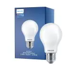 Philips MASTER Value LED Lamp E27 Peer Mat 5.9W 806lm - 927 Zeer Warm Wit | Beste Kleurweergave - Dimbaar - Vervangt 60W