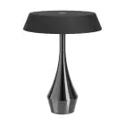 Eglo Tafellamp Turcio Staal Zwart 5W 310lm - 825-830-840 CCT | IP44 - Touch Dimbaar - USB-C