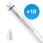 Voordeelpak 10x Philips LED Buis T8 MASTER (EM/Mains) High Output 12W 1575lm - 865 Daglicht | 90cm - Vervangt 30W